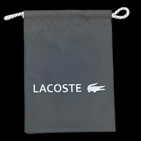 Lacoste drawstring dust/wet stuff bag BRAND NEW - Picture 2 of 4